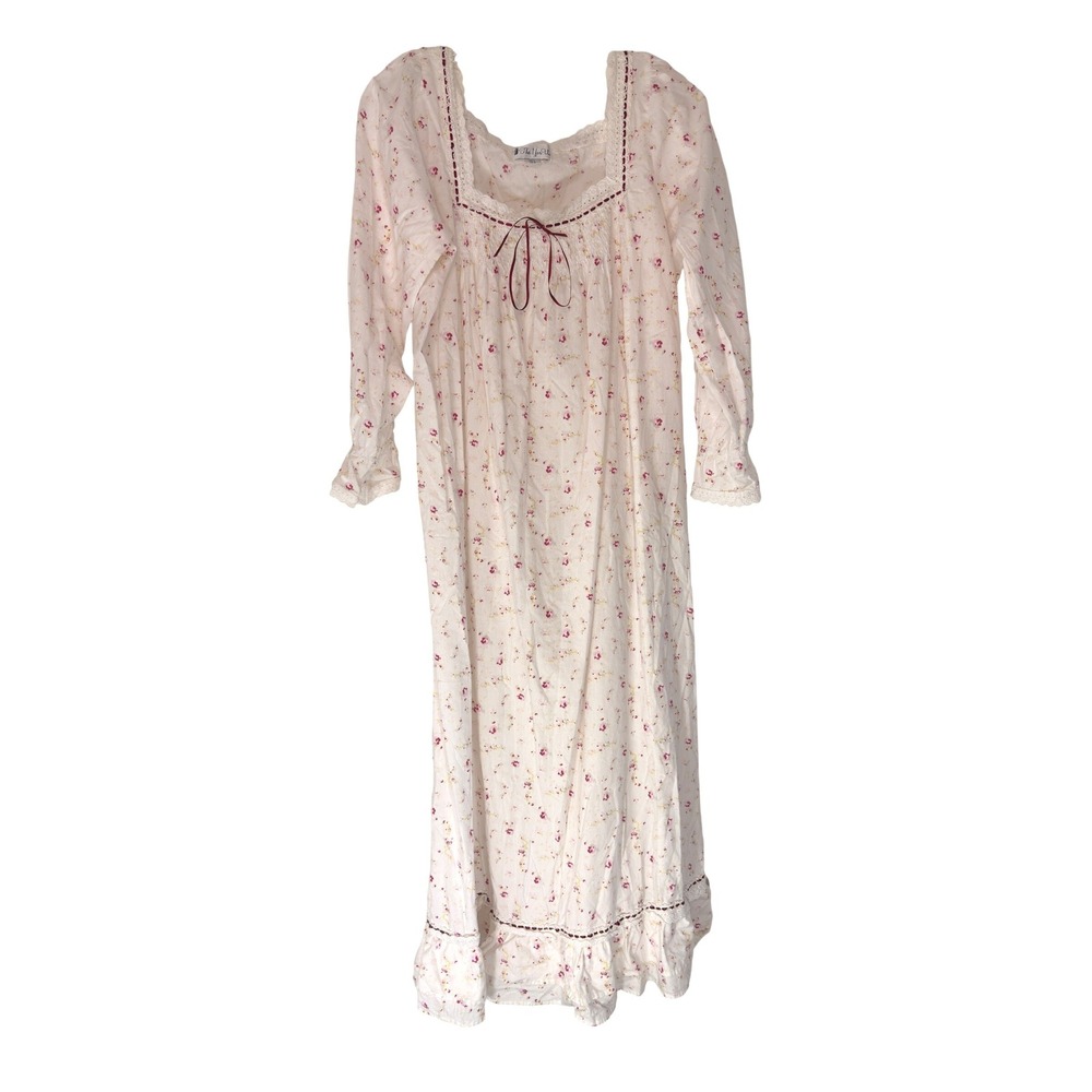 The‎ 1 for U Nightgown Dress Floral Print Cottagecore Lounge Loungewear Medium